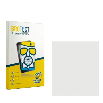 Front side of a product packaging with the brand logo BROTECT. Next to it is the corresponding screen protector.