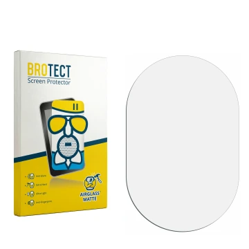 Front side of a product packaging with the brand logo BROTECT. Next to it is the corresponding screen protector.