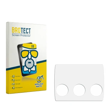 Front side of a product packaging with the brand logo BROTECT. Next to it is the corresponding screen protector.