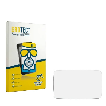 Front side of a product packaging with the brand logo BROTECT. Next to it is the corresponding screen protector.