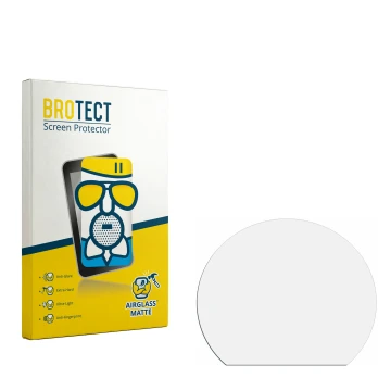 Front side of a product packaging with the brand logo BROTECT. Next to it is the corresponding screen protector.