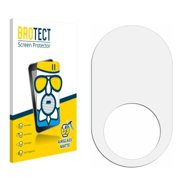 Front side of a product packaging with the brand logo BROTECT. Next to it is the corresponding screen protector.