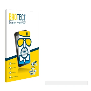 Front side of a product packaging with the brand logo BROTECT. Next to it is the corresponding screen protector.