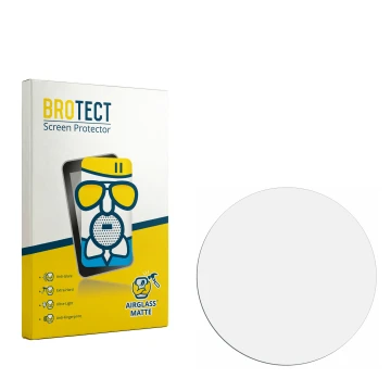 Front side of a product packaging with the brand logo BROTECT. Next to it is the corresponding screen protector.