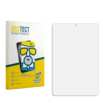Front side of a product packaging with the brand logo BROTECT. Next to it is the corresponding screen protector.