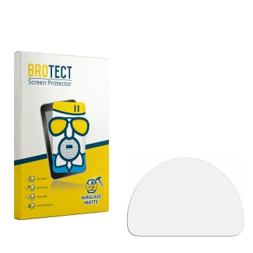 Front side of a product packaging with the brand logo BROTECT. Next to it is the corresponding screen protector.