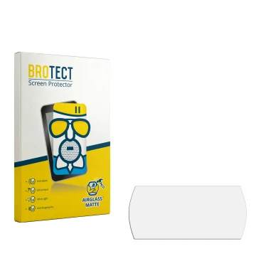 Front side of a product packaging with the brand logo BROTECT. Next to it is the corresponding screen protector.