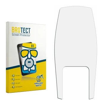 Front side of a product packaging with the brand logo BROTECT. Next to it is the corresponding screen protector.