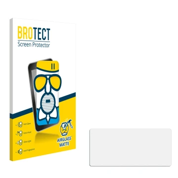 Front side of a product packaging with the brand logo BROTECT. Next to it is the corresponding screen protector.
