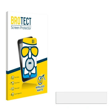 Front side of a product packaging with the brand logo BROTECT. Next to it is the corresponding screen protector.