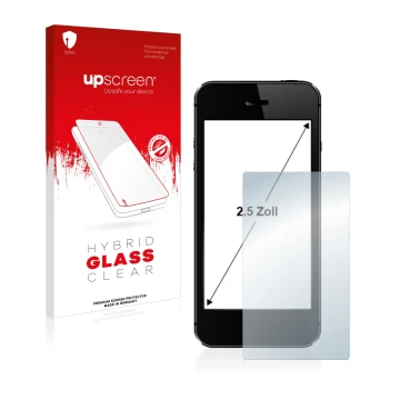 Front side of a product packaging with the brand logo upscreen. Next to it is the device shown with the corresponding screen p