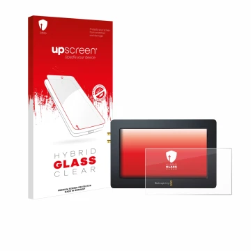 Front side of a product packaging with the brand logo upscreen. Next to it is the device Blackmagic Design Blackmagic Video As