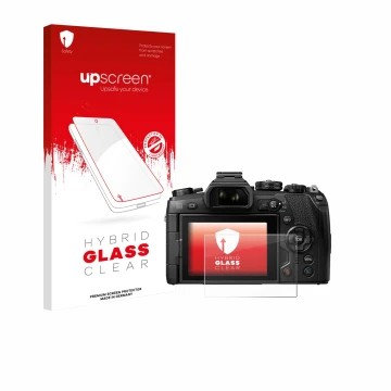 Front side of a product packaging with the brand logo upscreen. Next to it is the device Olympus OM-D E-M1 Mark II shown with 