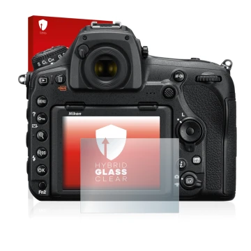 Front side of a product packaging with the brand logo upscreen. Next to it is the device Fujifilm X-E3 shown with the correspo