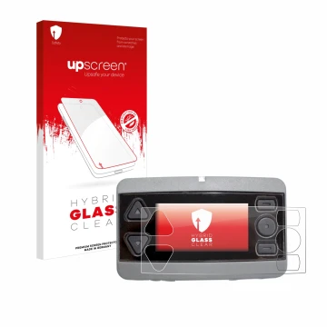 Front side of a product packaging with the brand logo upscreen. Next to it is the device Airbus P8GR shown with the correspond