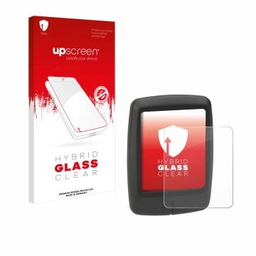 Front side of a product packaging with the brand logo upscreen. Next to it is the device Specialized Turbo Connect Display sho