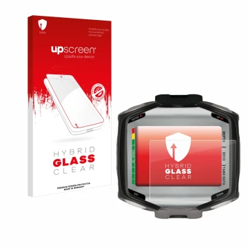 Front side of a product packaging with the brand logo upscreen. Next to it is the device Mares Quad shown with the correspondi