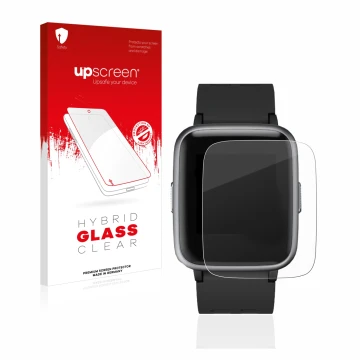 Front side of a product packaging with the brand logo upscreen. Next to it is the device Letsfit Fitness Tracker 1.3