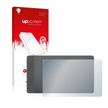 Front side of a product packaging with the brand logo upscreen. Next to it is the device Gaomon PD1560 shown with the correspo