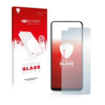Front side of a product packaging with the brand logo upscreen. Next to it is the device realme 6 Pro shown with the correspon