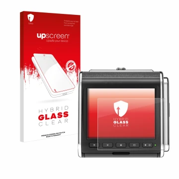 Front side of a product packaging with the brand logo upscreen. Next to it is the device Hasselblad CFV II-2 50C 907X shown wi
