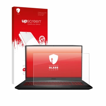 Front side of a product packaging with the brand logo upscreen. Next to it is the device MSI GF75 10SDR-234 shown with the cor