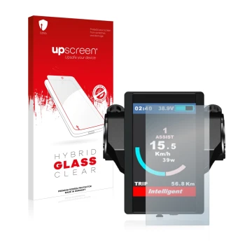Front side of a product packaging with the brand logo upscreen. Next to it is the device Bafang 850c shown with the correspond