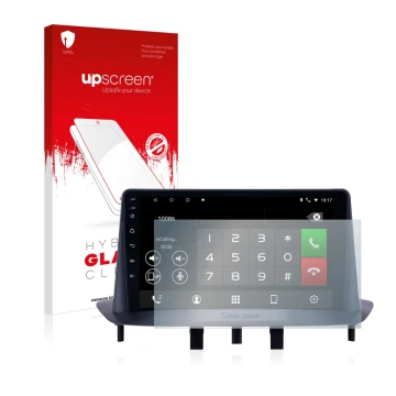 Front side of a product packaging with the brand logo upscreen. Next to it is the device Pioneer AVH-Z5200DAB shown with the c