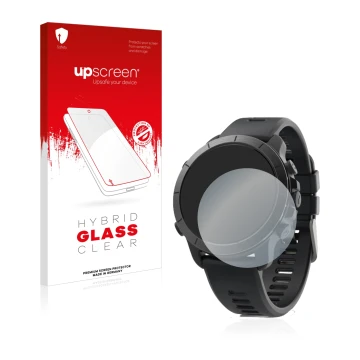 Front side of a product packaging with the brand logo upscreen. Next to it is the device Wahoo Elemnt Rival shown with the cor