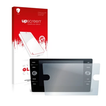 Front side of a product packaging with the brand logo upscreen. Next to it is the device Volkswagen T-Roc Cabriolet Style TSI 