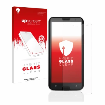 Front side of a product packaging with the brand logo upscreen. Next to it is the device Emporia Smart 5 shown with the corres