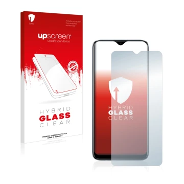 Front side of a product packaging with the brand logo upscreen. Next to it is the device realme C11 2021 shown with the corres