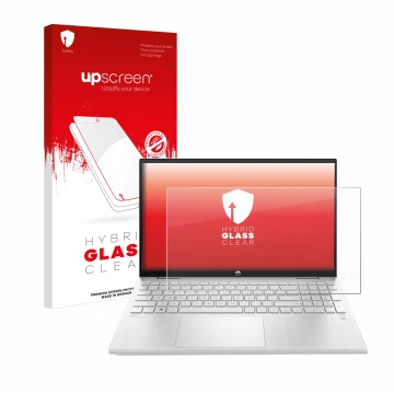 Front side of a product packaging with the brand logo upscreen. Next to it is the device HP ProBook 440 G8 shown with the corr
