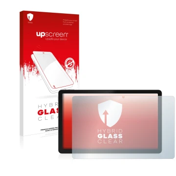 Front side of a product packaging with the brand logo upscreen. Next to it is the device realme Pad shown with the correspondi