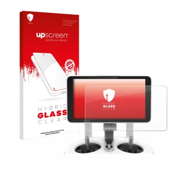 Front side of a product packaging with the brand logo upscreen. Next to it is the device DJI Phantom 4 Pro+/Adv+ 5.5