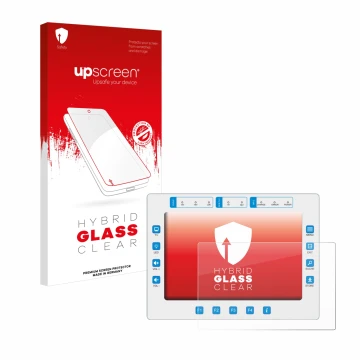 Front side of a product packaging with the brand logo upscreen. Next to it is the device Megasat HD7 Combo shown with the corr