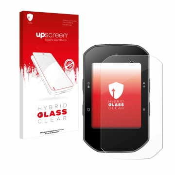 Front side of a product packaging with the brand logo upscreen. Next to it is the device Bryton Rider S500 shown with the corr