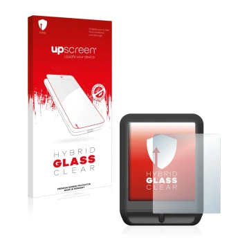 Front side of a product packaging with the brand logo upscreen. Next to it is the device Mahle Pulsar One shown with the corre