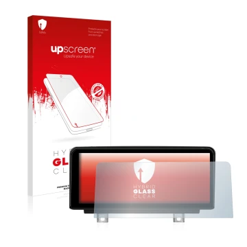 Front side of a product packaging with the brand logo upscreen. Next to it is the device Koason BMW 3 Series 10.25