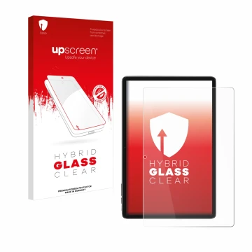 Front side of a product packaging with the brand logo upscreen. Next to it is the device Blackview Tab 7 WiFi shown with the c