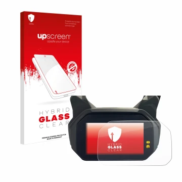 Front side of a product packaging with the brand logo upscreen. Next to it is the device BMW C400 GT TFT shown with the corres