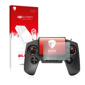 Front side of a product packaging with the brand logo upscreen. Next to it is the device FrSky Twin Lite shown with the corres