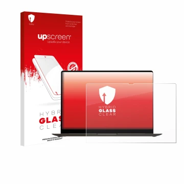 Front side of a product packaging with the brand logo upscreen. Next to it is the device Samsung Galaxy Book3 Pro 16