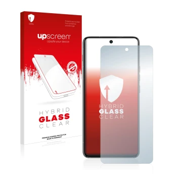 Front side of a product packaging with the brand logo upscreen. Next to it is the device Motorola ThinkPhone shown with the co