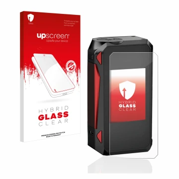 Front side of a product packaging with the brand logo upscreen. Next to it is the device Smok G-Priv 4 shown with the correspo