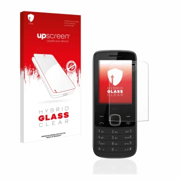 Front side of a product packaging with the brand logo upscreen. Next to it is the device Nokia 225 4G shown with the correspon