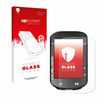 Front side of a product packaging with the brand logo upscreen. Next to it is the device iGPSPORT BSC300 shown with the corres