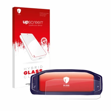 Front side of a product packaging with the brand logo upscreen. Next to it is the device Volkswagen Passat B8 Digital Cockpit 