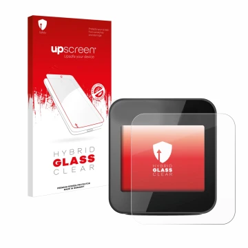 Front side of a product packaging with the brand logo upscreen. Next to it is the device Cycplus GPS G1 shown with the corresp