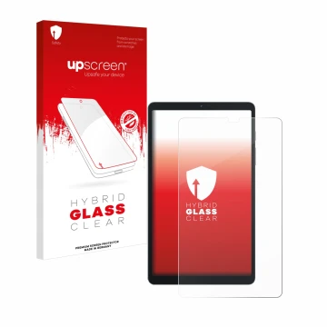 Front side of a product packaging with the brand logo upscreen. Next to it is the device Blackview Tab 60 8.68